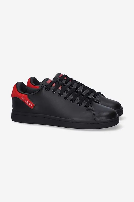 Raf Simons leather sneakers Orion black color