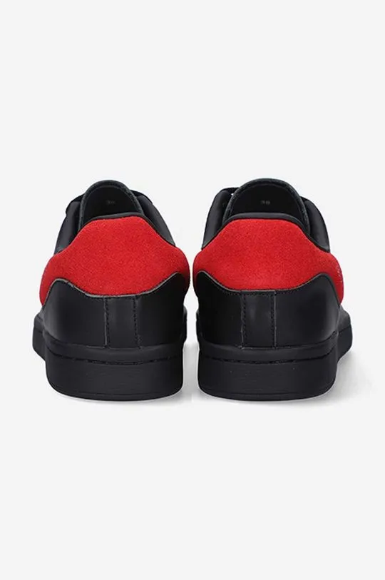 Raf Simons leather sneakers Orion black color