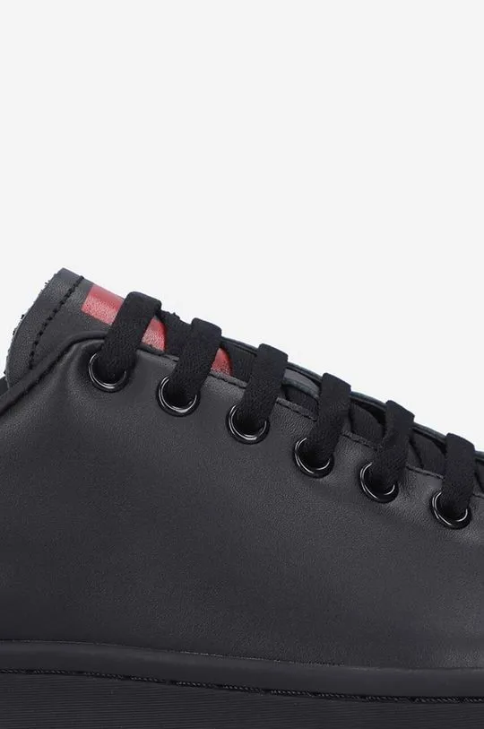 Raf Simons leather sneakers Orion black color