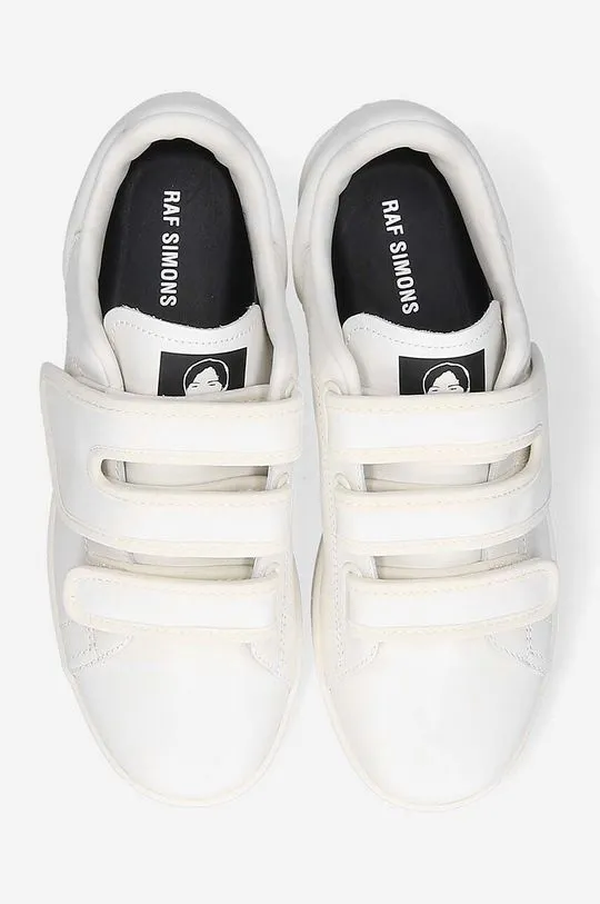 Raf Simons leather sneakers Orion Redux white color