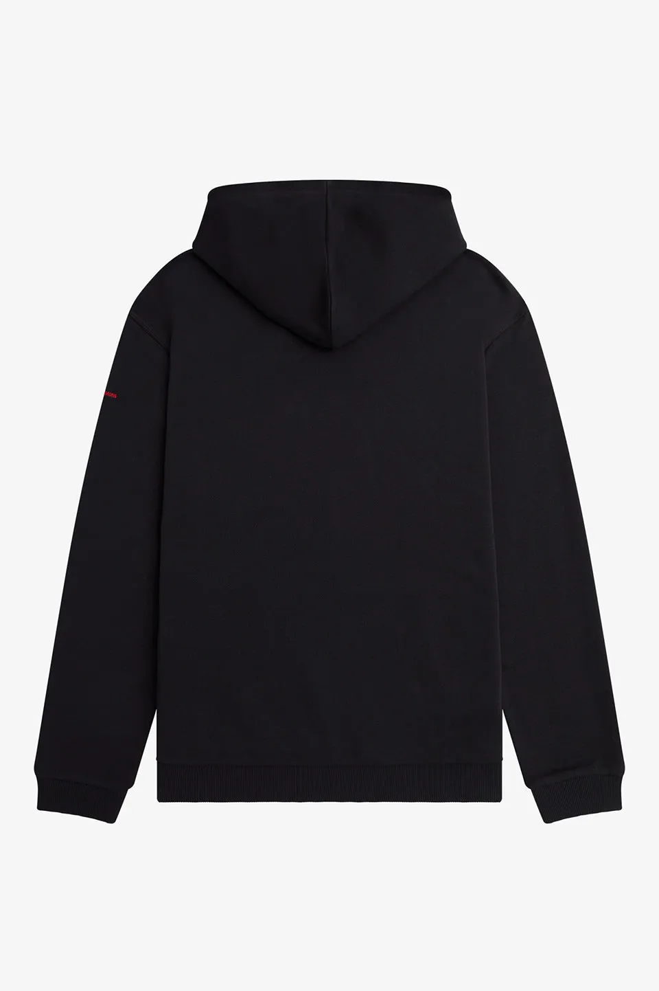 Raf Simons Men's Black Printed Hoodie