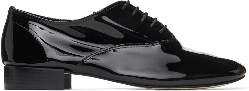 Repetto Black Patent Zizi Oxfords