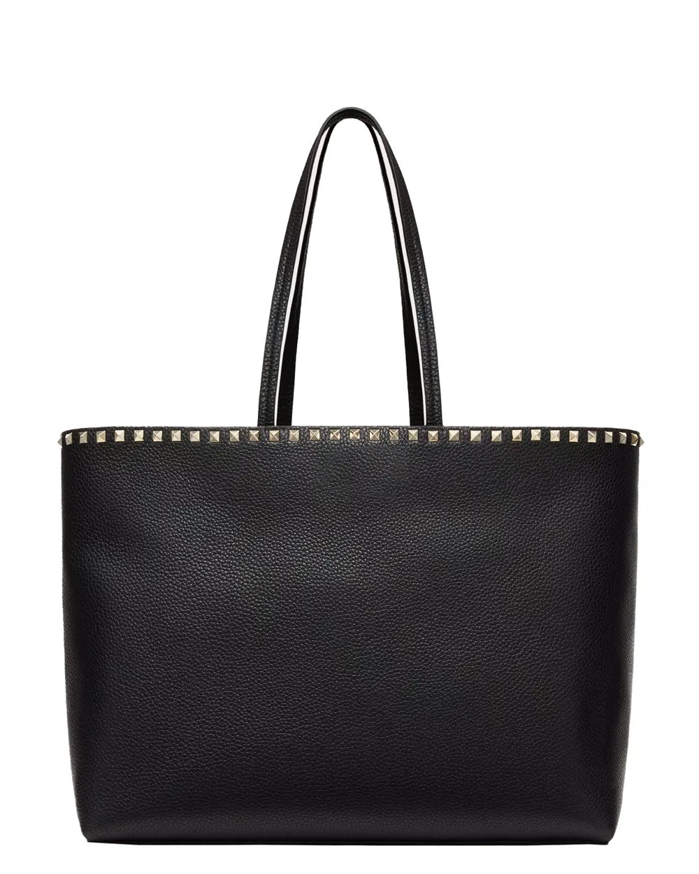 Rockstud Tote Bag in Nero