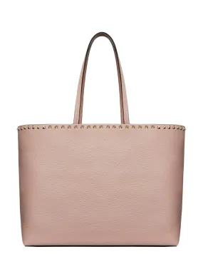 Rockstud Tote Bag in Poudre