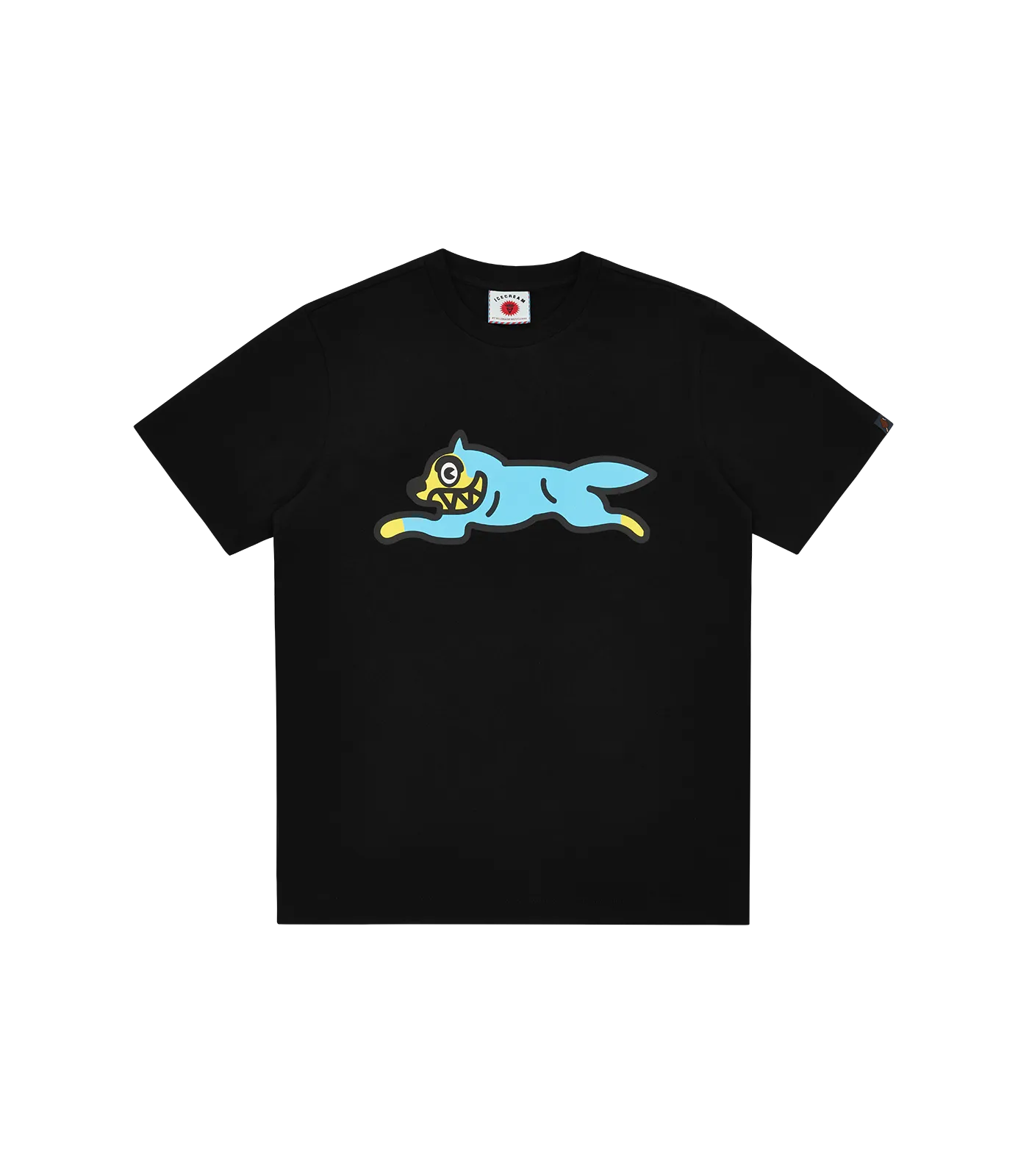 RUNNING DOG T-SHIRT - BLACK