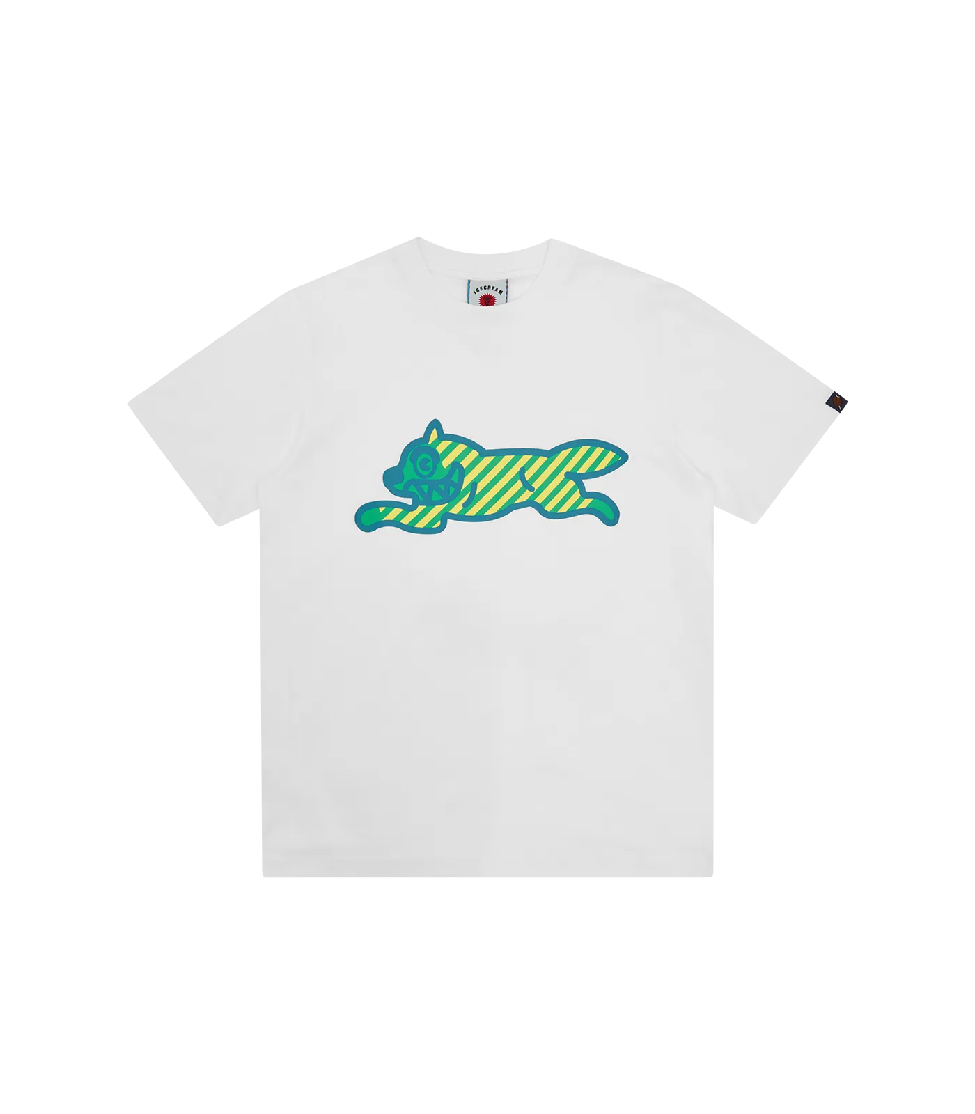 RUNNING DOG T-SHIRT - WHITE