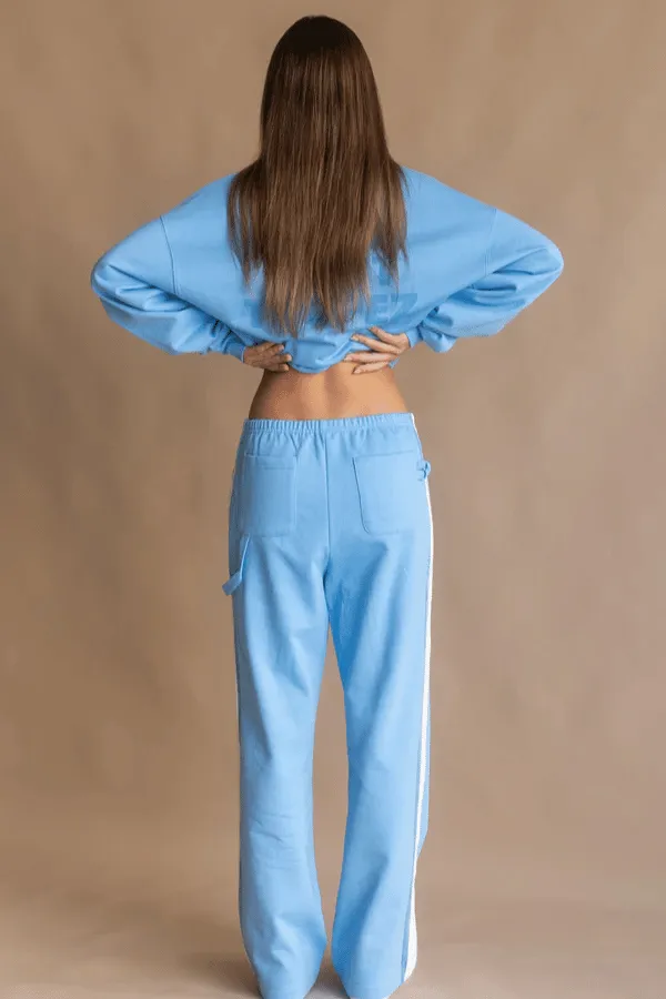 Saint Tropez Trackpant Periwinkle