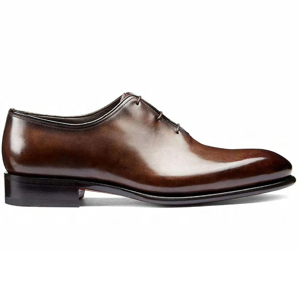 Santoni People VVDT50 Wholecut Oxfords Brown