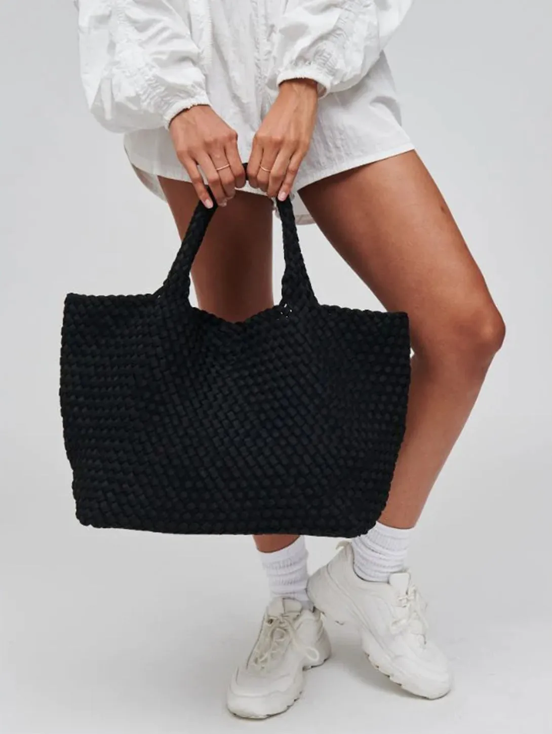 Sky's The Limit Large Tote - Black