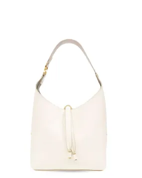 Small Marcie Hobo Bag in Misty Ivory