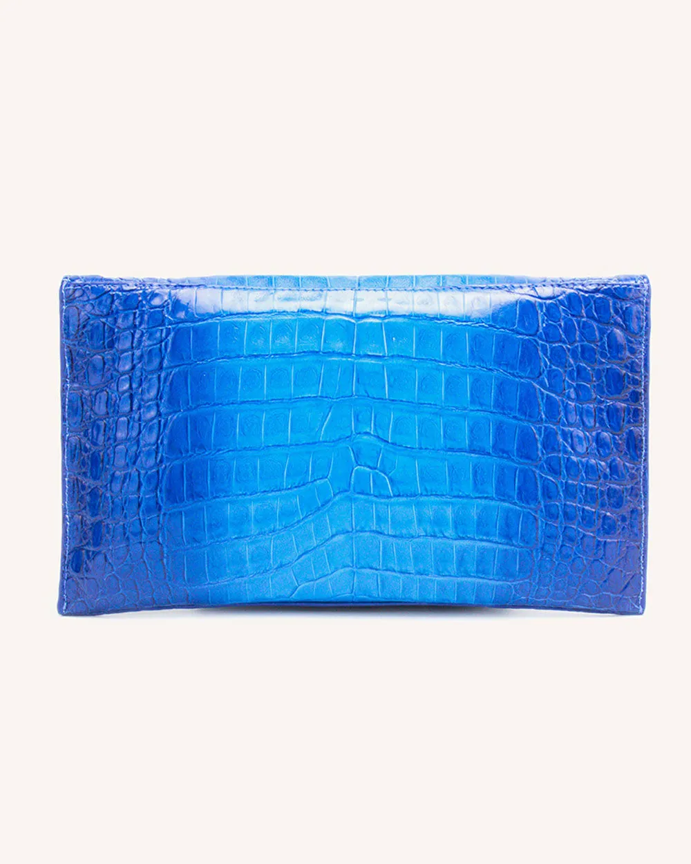 Sofia Clutch in Blue Degrade