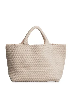 St. Barths Medium Tote in Ecru