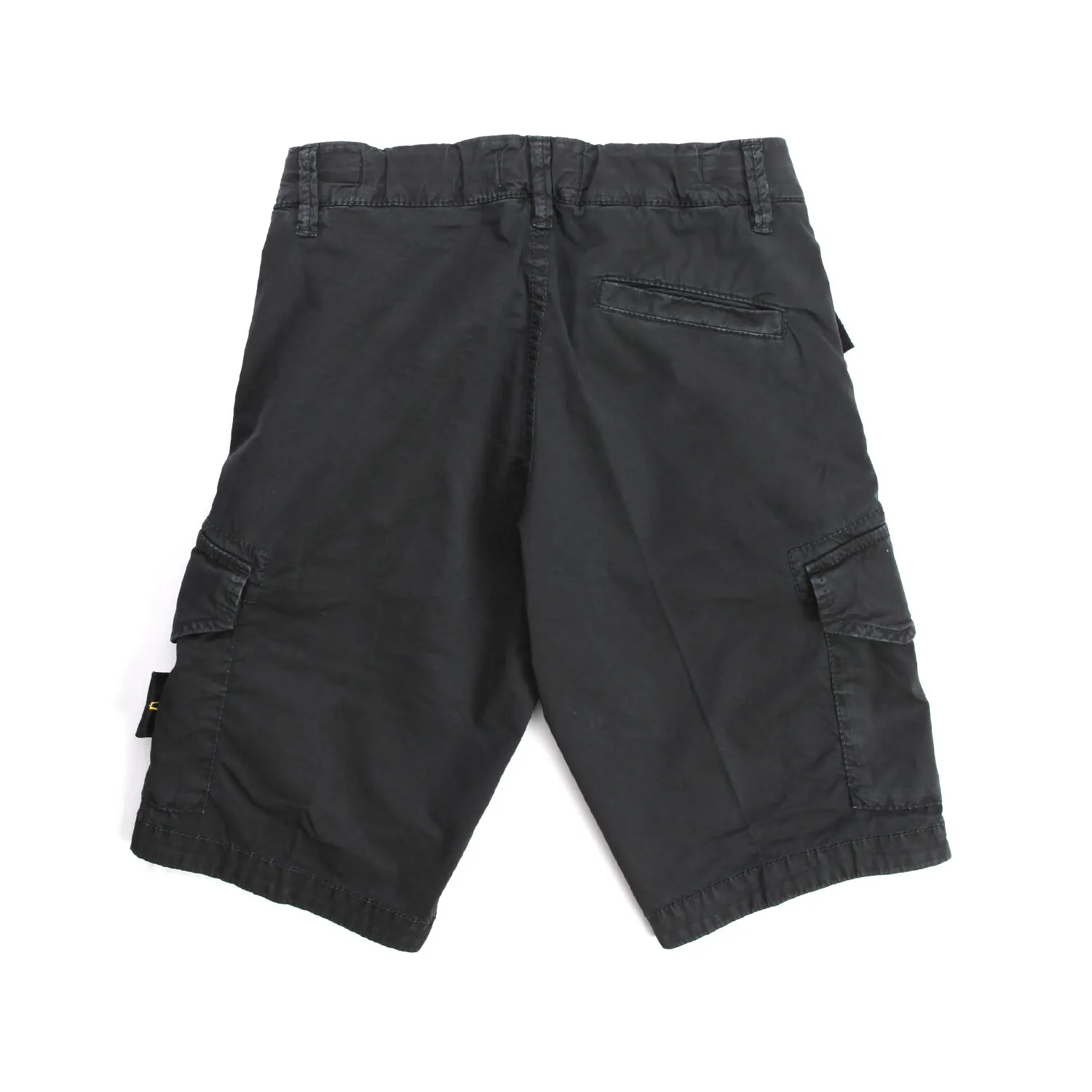 Stone Island Black Bermuda Shorts For Boy