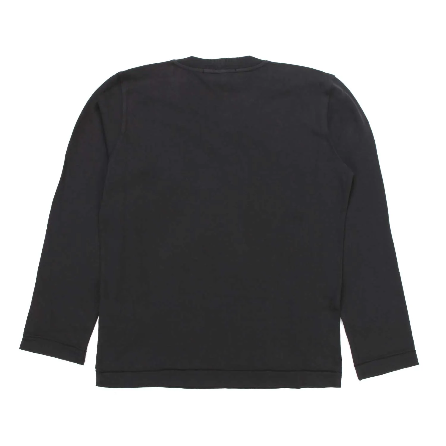 Stone Island Black Cotton T-Shirt For Boy 01