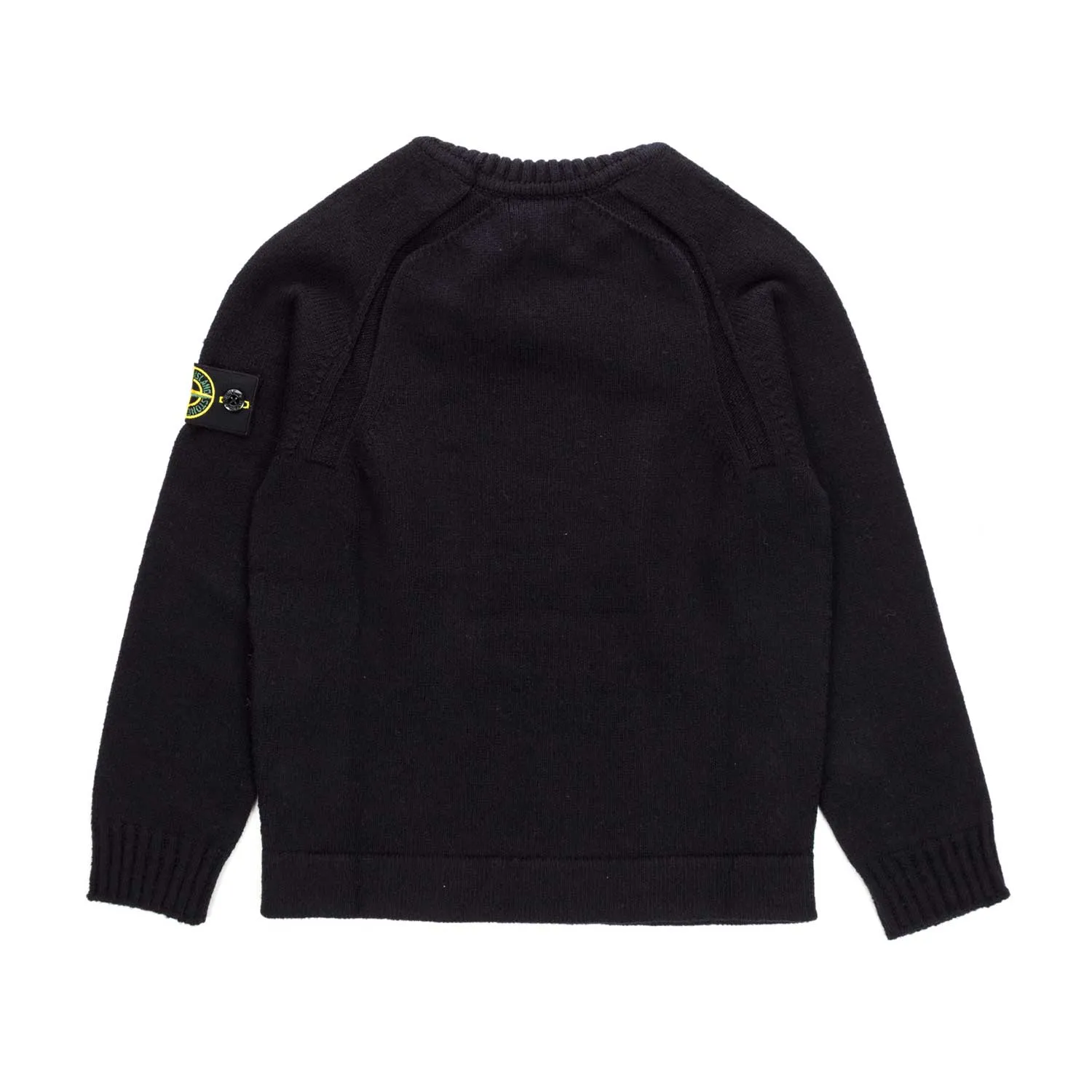 Stone Island Black Jumper For Boys