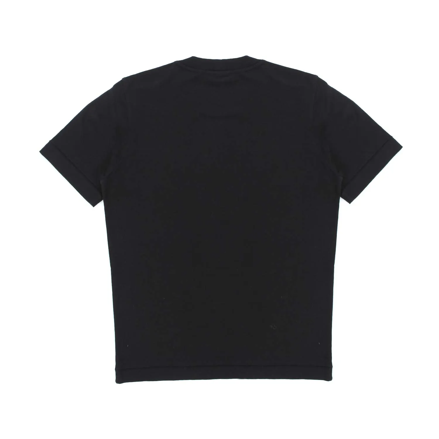 Stone Island Black T-Shirt With Logo For Children And Teens