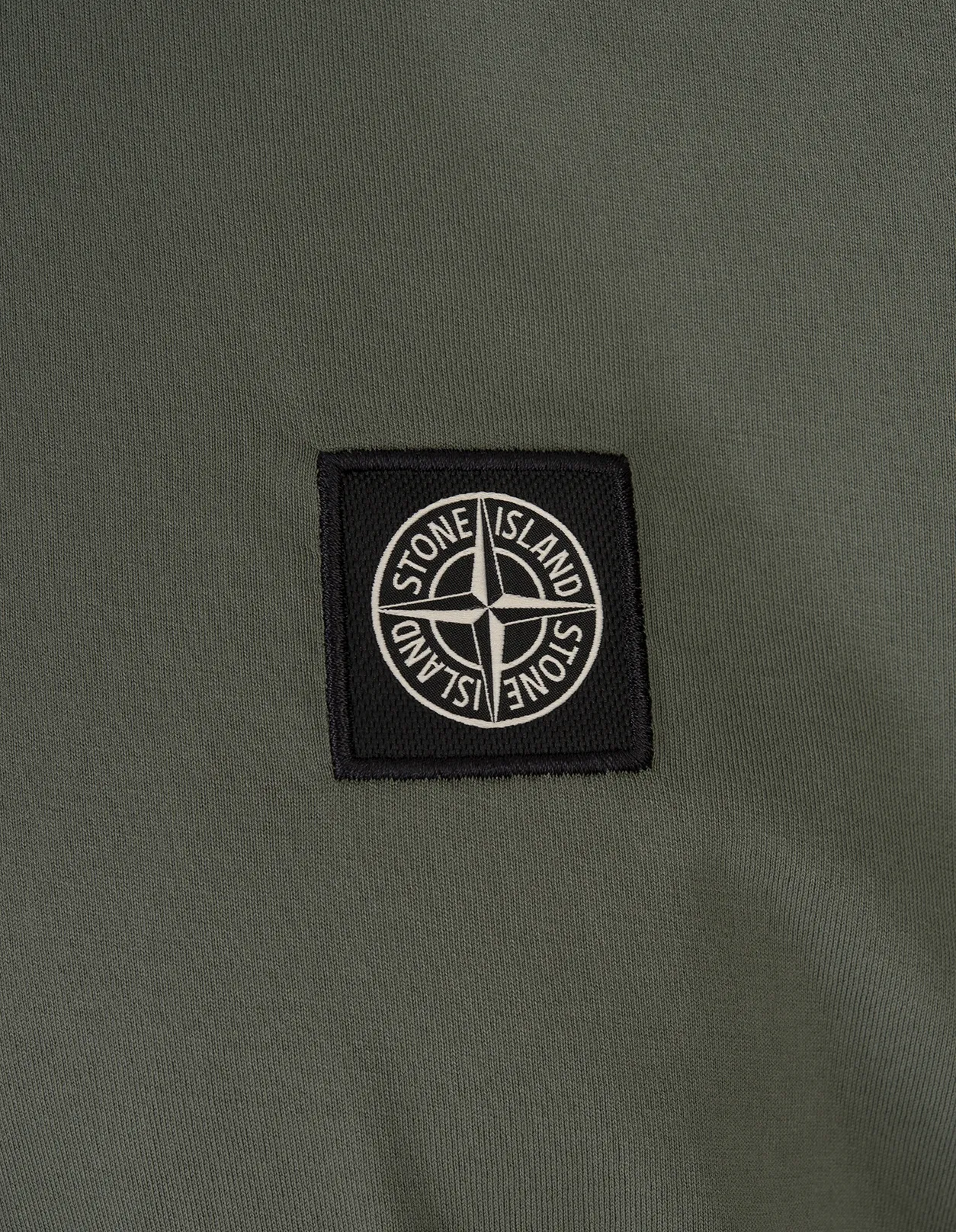 STONE ISLAND Green 60/2 Cotton T-Shirt