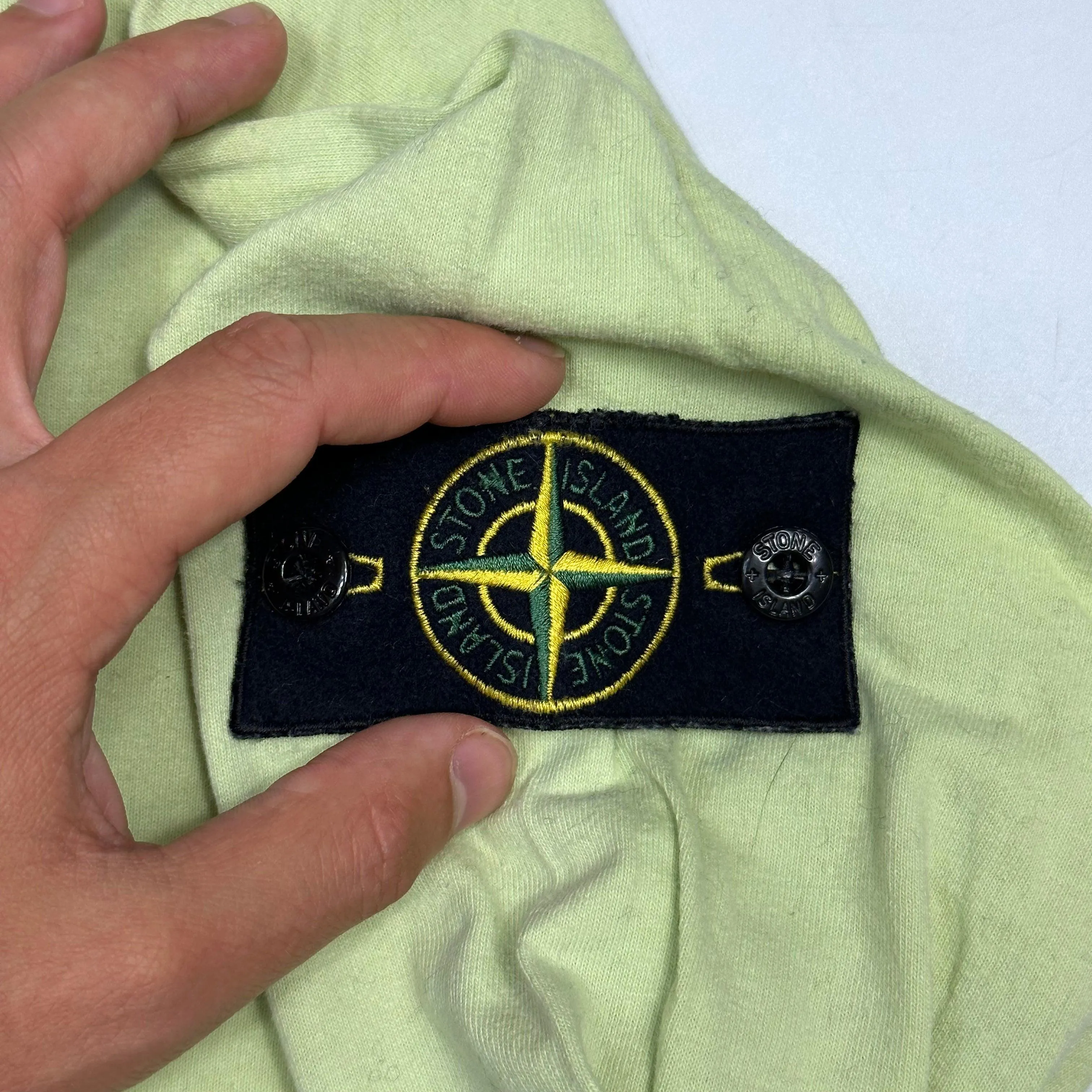 Stone Island Pistachio Green LS - M