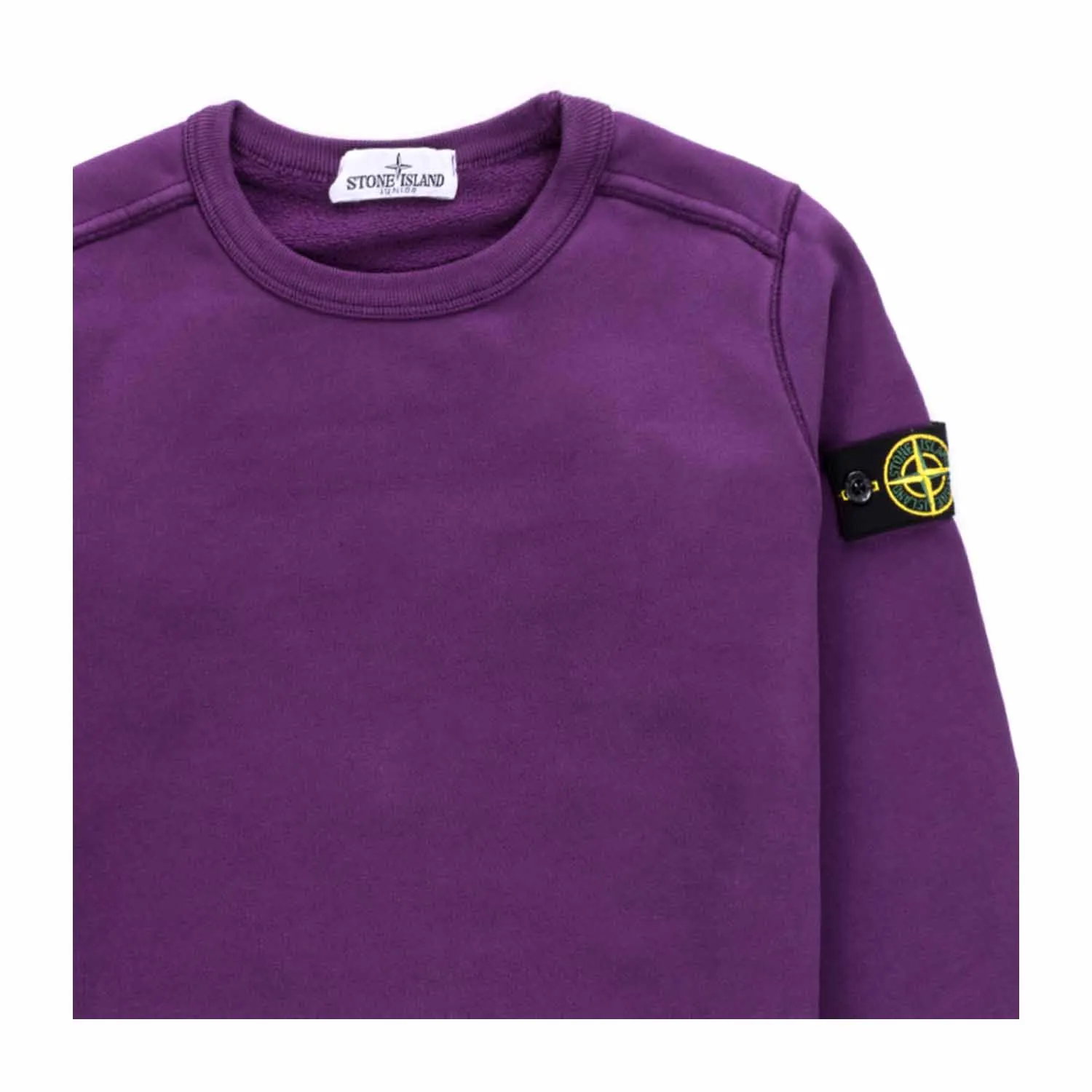 Stone Island Violet Sweatshirt For Boys