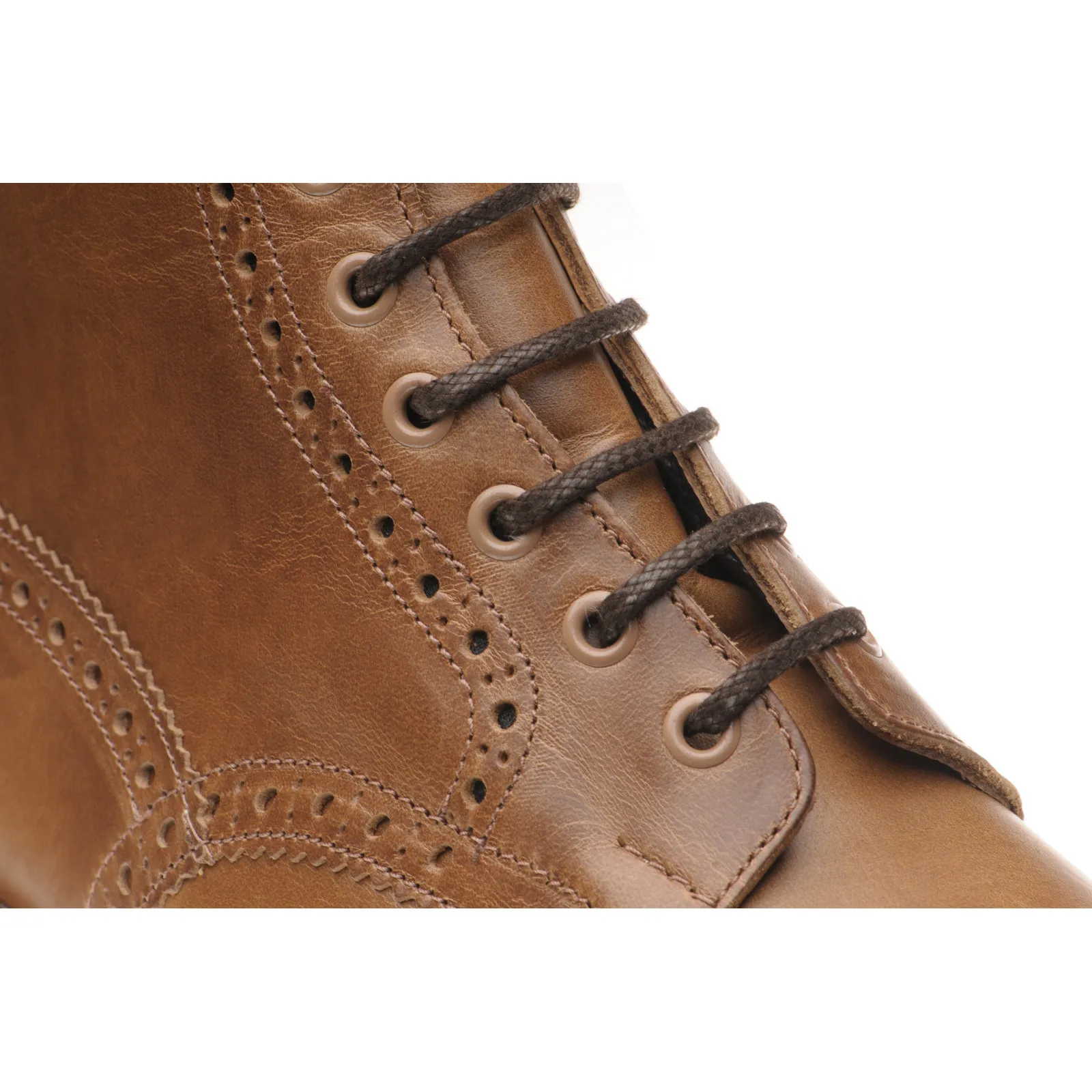 Stow Horween brogue boots