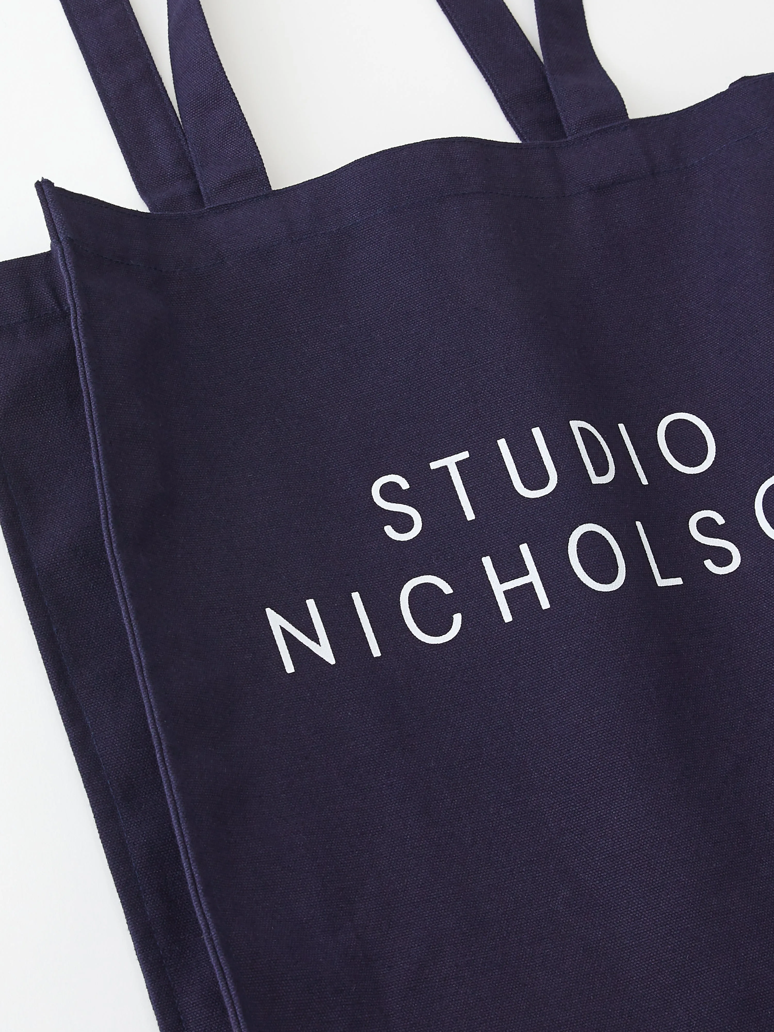 Studio Nicholson Small Tote Bag in Dark Navy