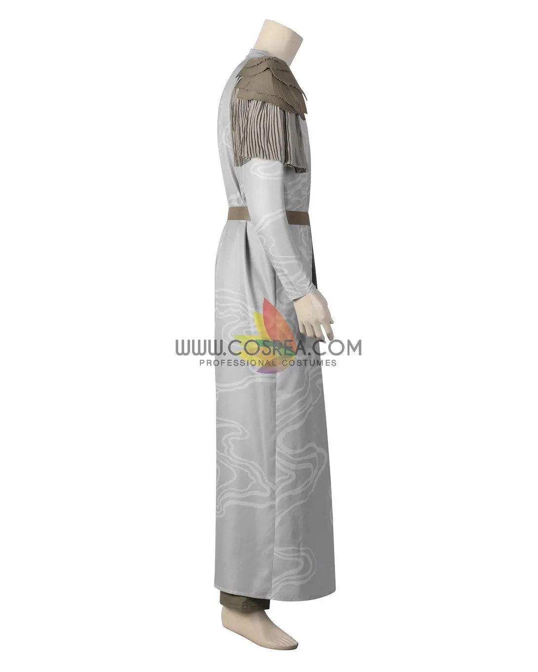 The Rings of Power Elrond Light Grey Cosplay Costume