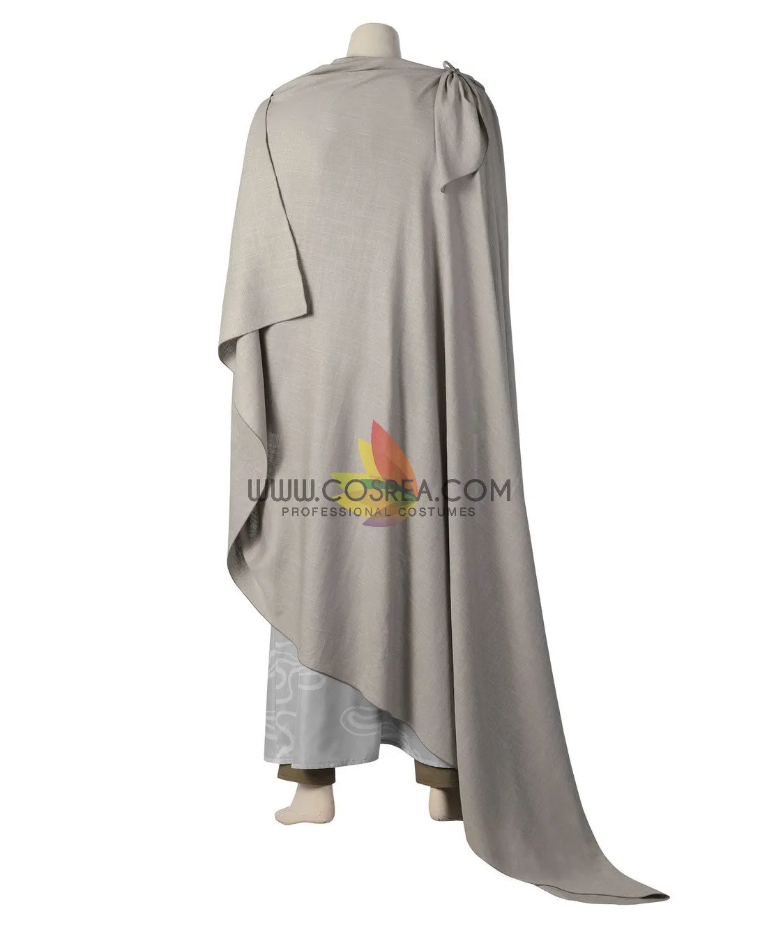 The Rings of Power Elrond Light Grey Cosplay Costume