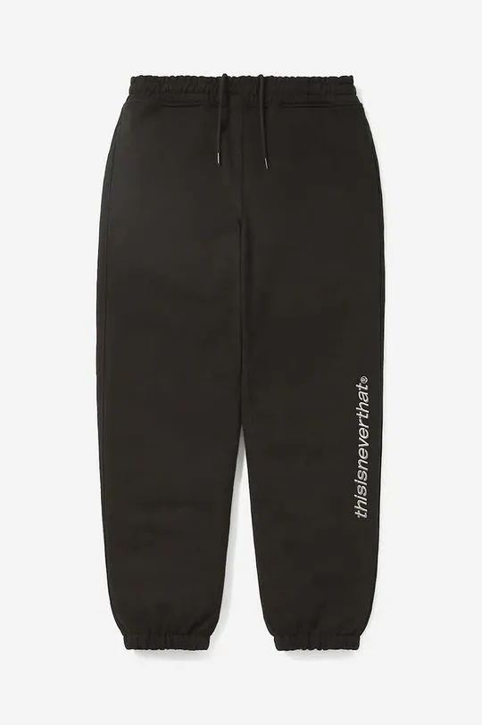 thisisneverthat cotton joggers black color