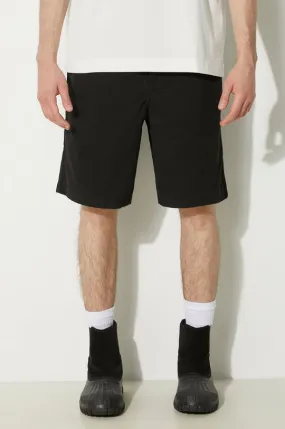 thisisneverthat cotton shorts Beach Short black color TN241WSOKS01