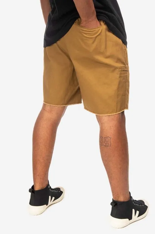 thisisneverthat cotton shorts Easy brown color