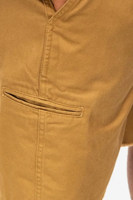 thisisneverthat cotton shorts Easy brown color