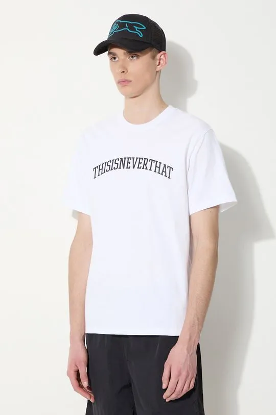 thisisneverthat t-shirt Arch-Logo Tee men’s white color with a print TN240TTSST04