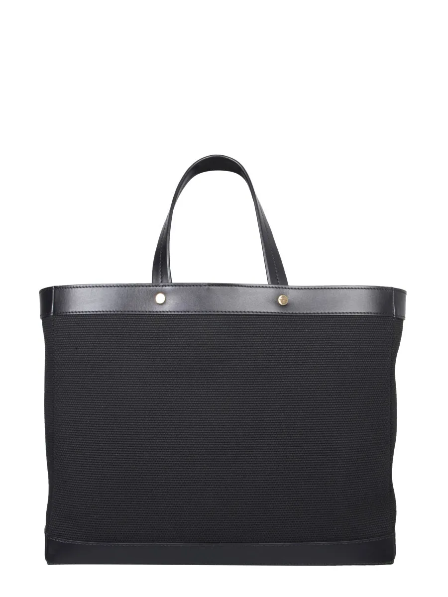 Tom Ford Logo Print Panelled Tote Bag