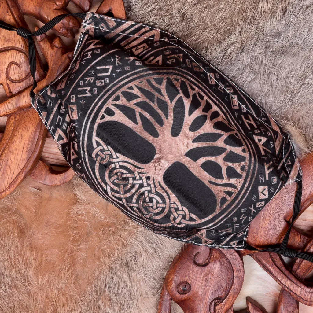 Tree of Life Rune Face Covering / Mask