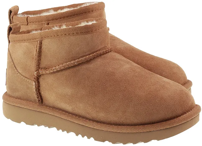 Ugg Boots Kids Classic Ultra Mini Chestnut