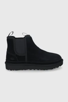 UGG chelsea boots men's black color