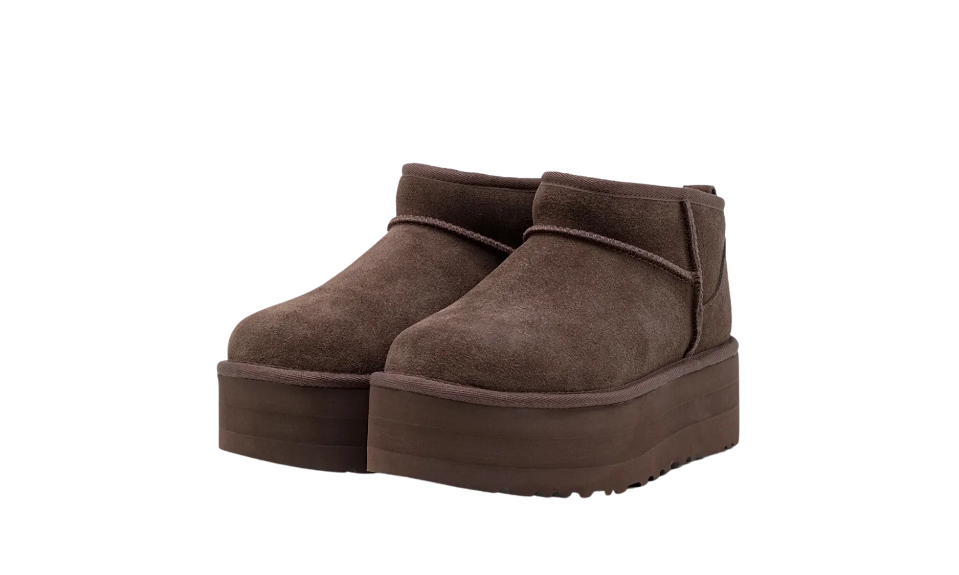 UGG Classic Mini Platform Boots Burnt Cedar