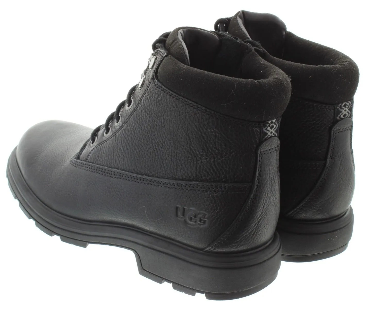 UGG Mens Biltmore Mid Lace Boots In Black