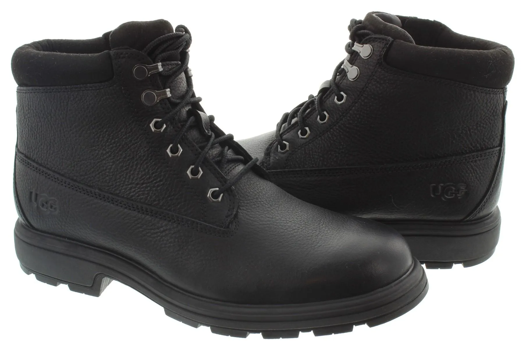 UGG Mens Biltmore Mid Lace Boots In Black