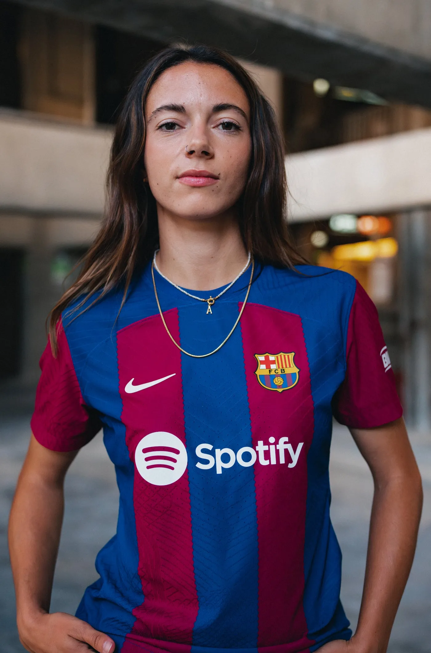 UWCL FC Barcelona Home jersey 23/24 Player's Edition - Women - AITANA