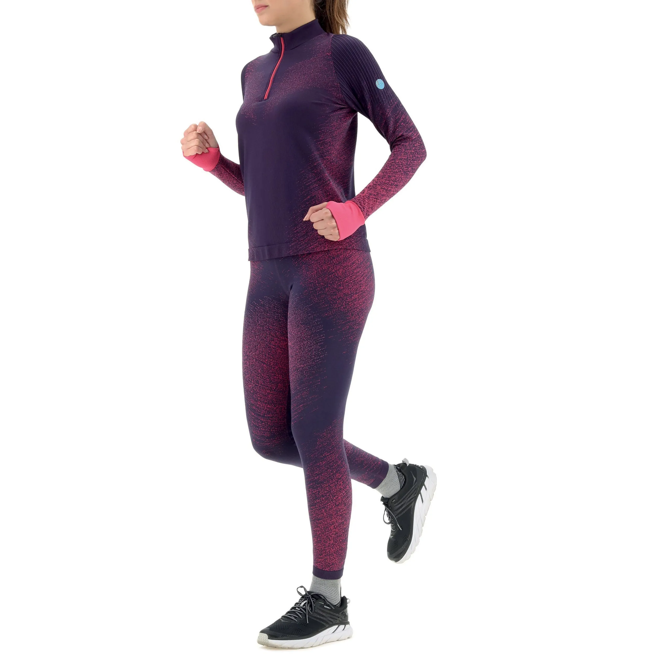 Uyn Running Exceleration Maglia Maniche Lunghe Zip Donna