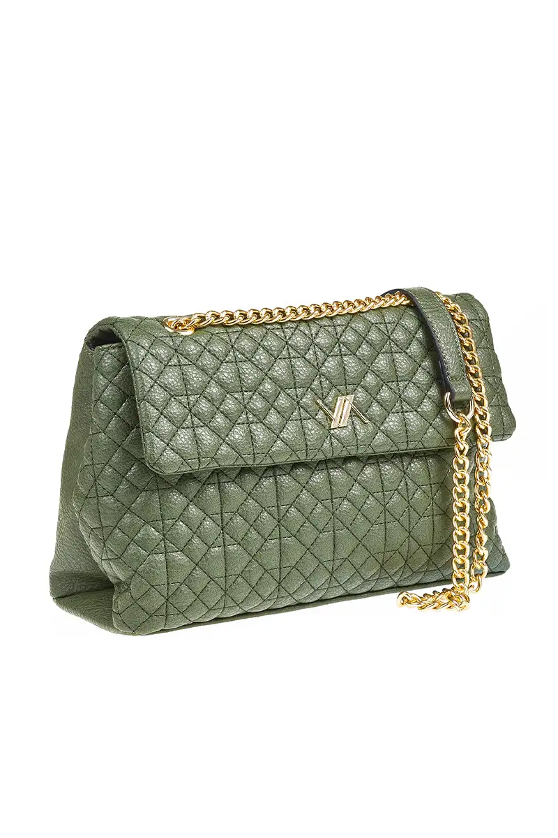 VERDE FASHION | Borsa con patta