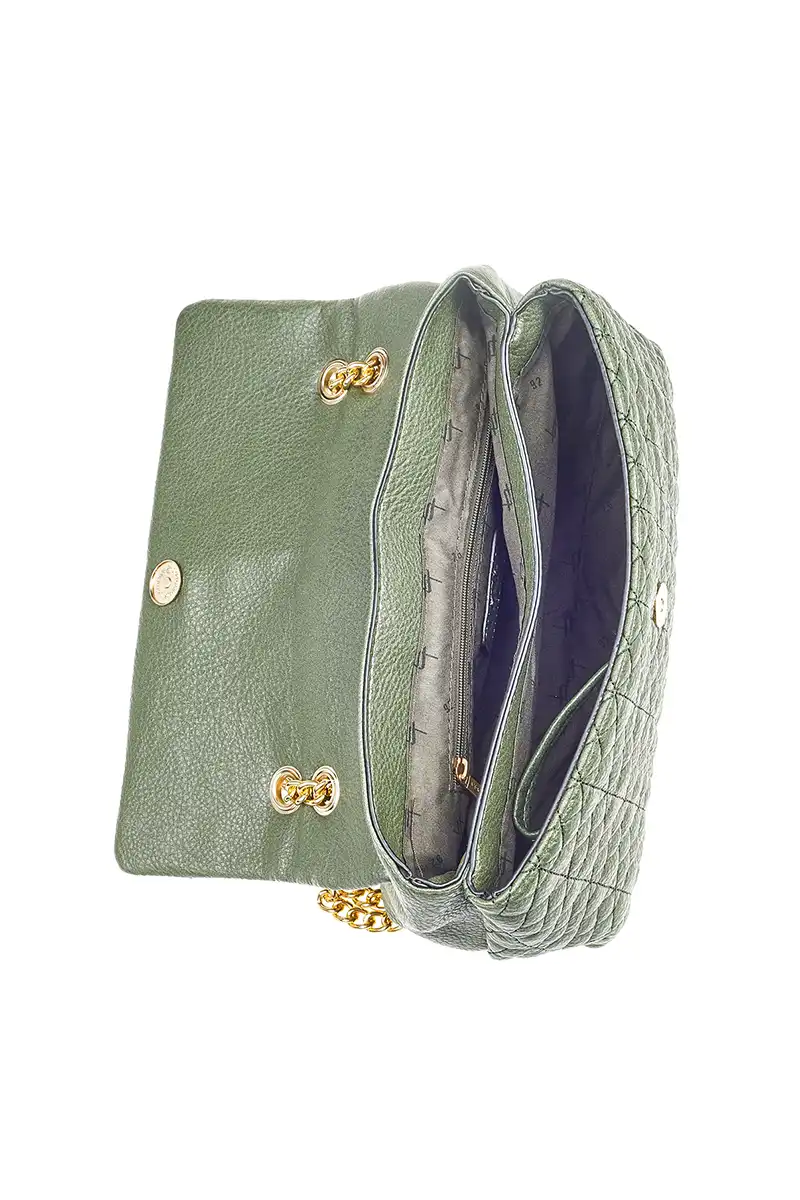 VERDE FASHION | Borsa con patta