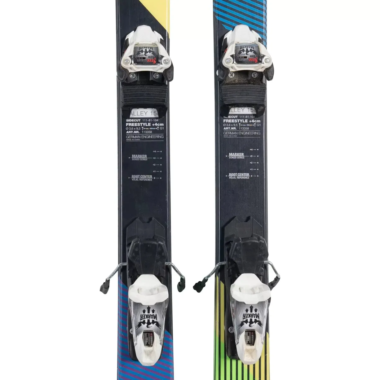 Volkl Alley Skis 2024 - Kids' w/ Marker Free Ten Bindings