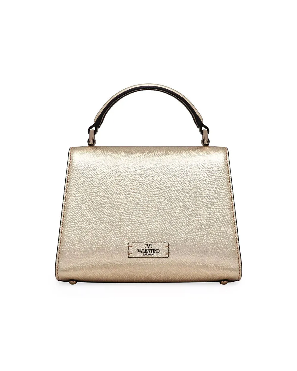 VSling Mini Top Handle Bag in Platino