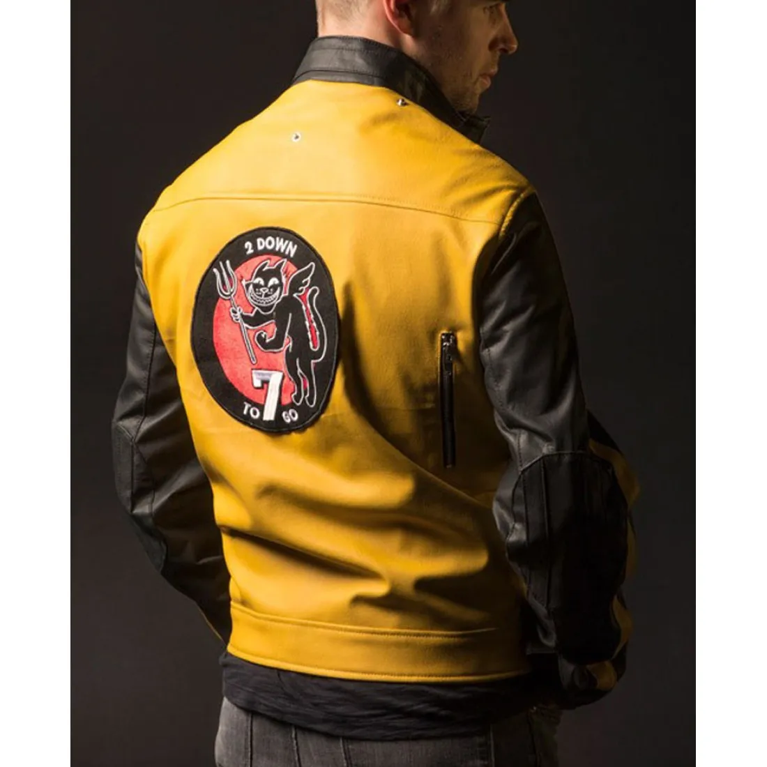 Wolfenstein 2 Yellow Leather Jacket - Famous Jackets