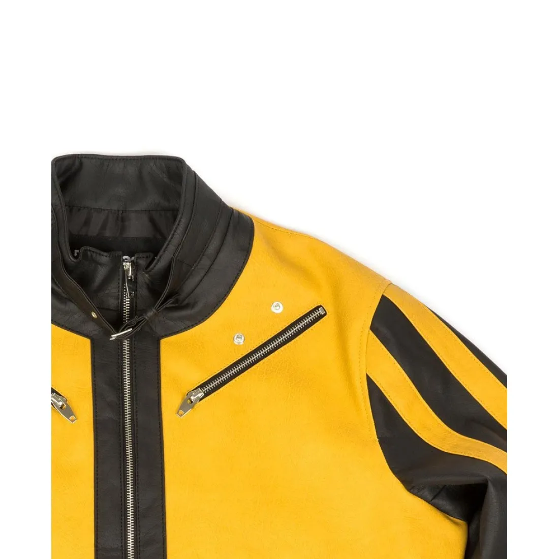 Wolfenstein 2 Yellow Leather Jacket - Famous Jackets