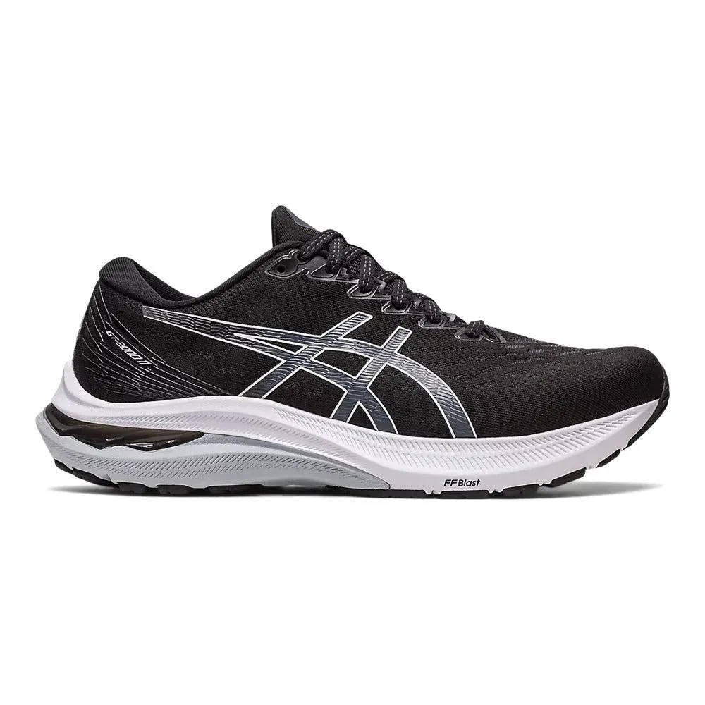 Women's Asics GT-2000 11, Black/White, 12 B Medium