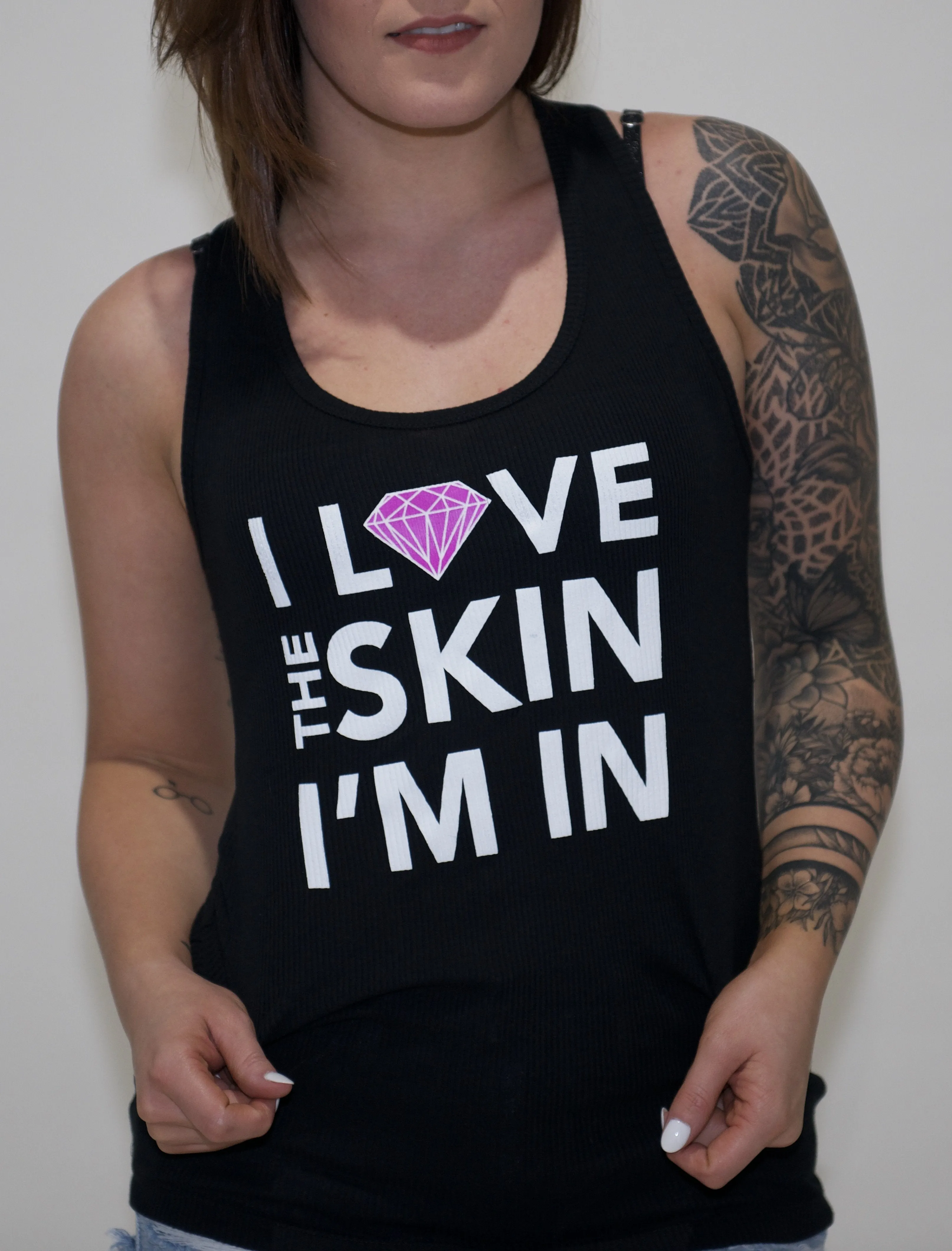 Women's I Love The Skin I'm In Tank