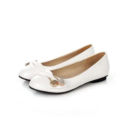 Women's Slip-On Summer Round Toe Shallow Casual Basic Flat Shoes